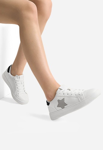 Women Athletic Walking Shoes Comfortable Lace Up Casual Running Sneakers