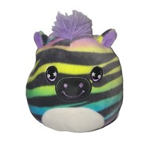 Squishmallows Rainbow Zebra Mini 5" Plush Kellytoy