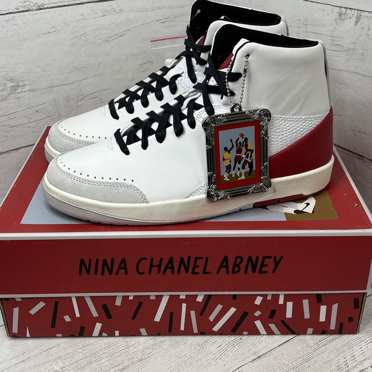 未使用 Nina Chanel Abney × Air Jordan 2 SE Nina Chanel Abney x Air Jordan 2 SE On-Foot Look | Hypebeast