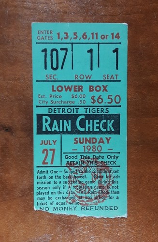 Rickey Henderson HOF 1st of 19 Career 4+ STOLEN BASE Games 1980 Athletics Ticket - Picture 10 of 11