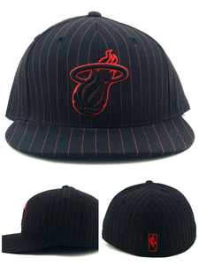 fitted miami heat hats