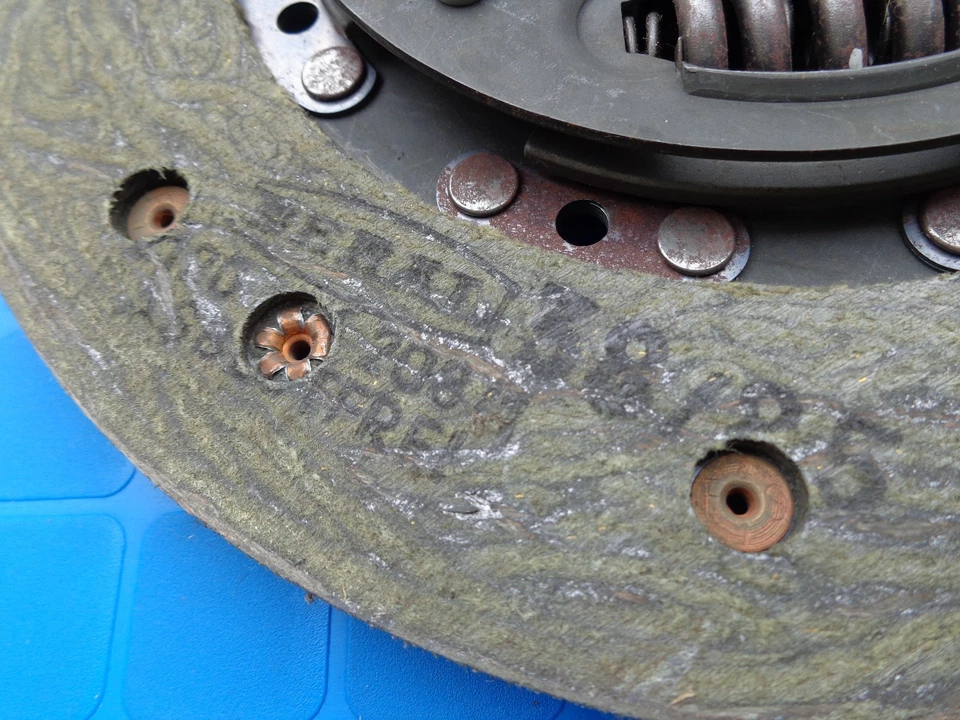 Disco de embrague Mercedes Benz W107 W126 300SL W124 OEM 300SE 300SEL 300E Foto 3 de 4