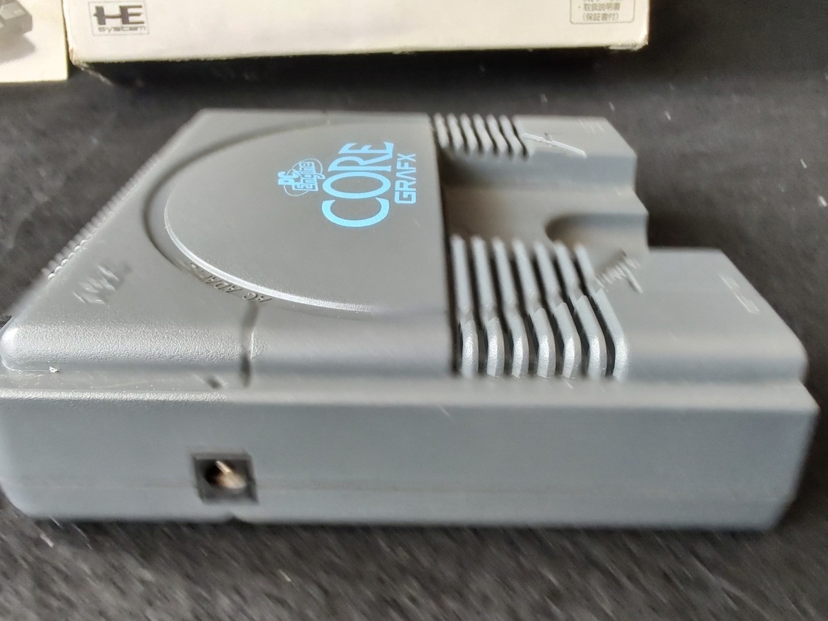 NEC PC Engine Coregrafx Console PI-TG3 TurboGrafx16, Pad, Gamel