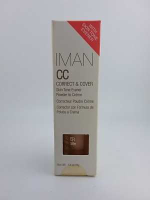 Iman CC Correct & Cover Skin Tone Evener Clay Medium .14 oz