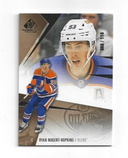 2023-24 Upper Deck SP Game Used RYAN NUGENT-HOPKINS Gold #d 88/118 Oilers