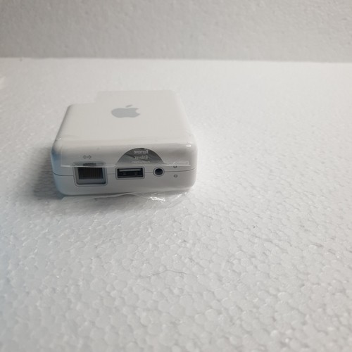 Apple AirPort Express, stacja bazowa Wi-Fi - oryginalne opakowanie! - Zdjęcie 2 z 7
