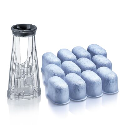 Water Filter Holder and 12 Water Filters for Keurig K-Compact, K