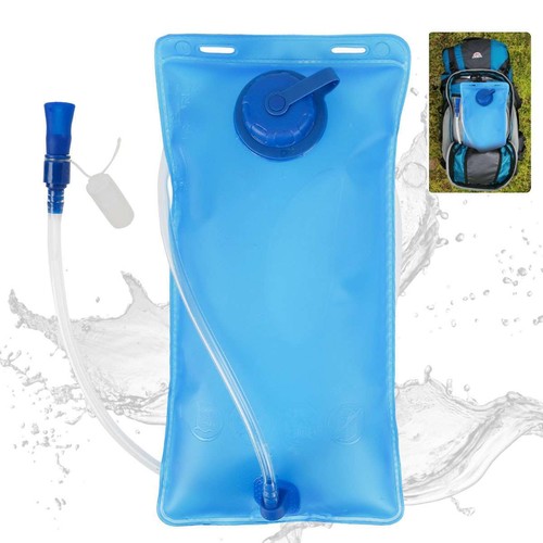 2L Water Bladder Bag Outdoor Tactical Hydration Packs Survial Hiking Camping - Picture 2 of 13