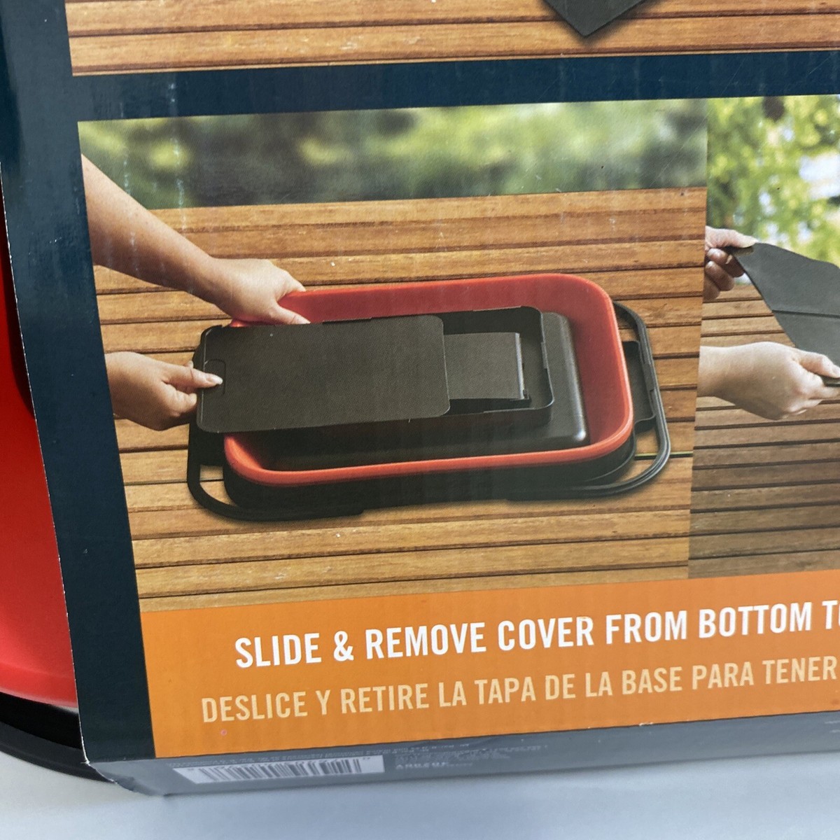 Mr. Bar-B-Q Portable BBQ Caddy-NEW- Paper Towel, Utensil & Condiment