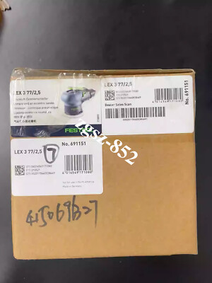 FESTOOL LEX 3 77/2.5 Wood Sanding Machine Brand New Fast Shipping FedEx or DHL