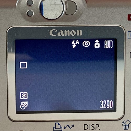 Canon Power Shot A75 Silver 1.8" LCD 3.2MP Digital Camera Parts Only Not Working - Picture 15 of 24