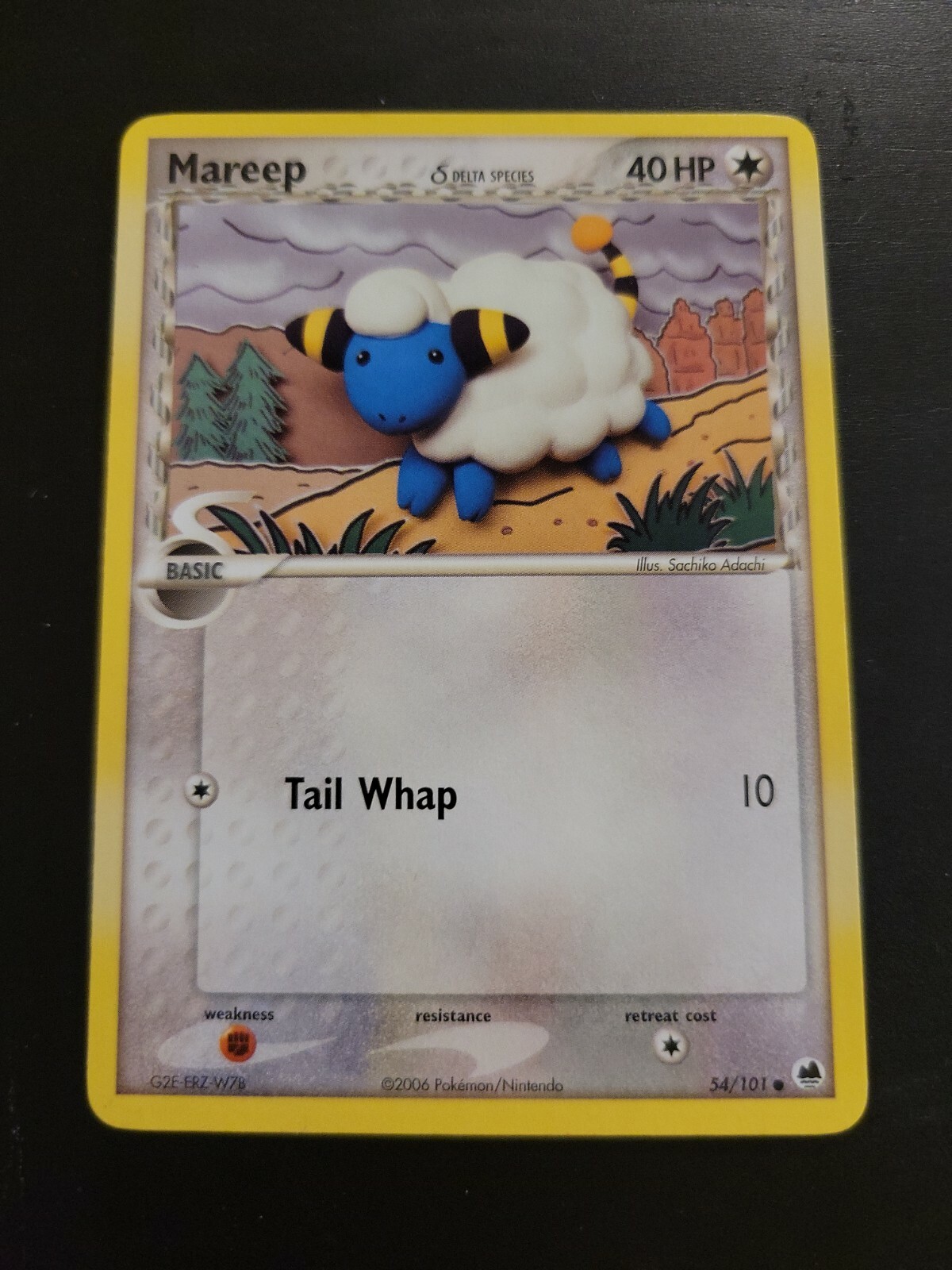 Pokemon TCG Card Dragon Frontiers 2006 - Mareep 54/101