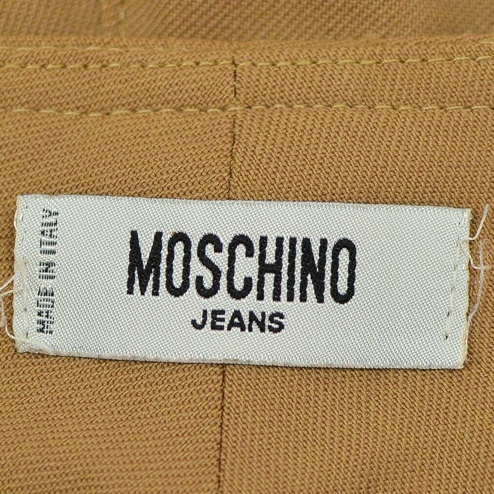 Moschino Women's Classic Pants Size USA-8 GB-12 Brown Slight