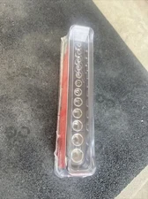 For Snap On Tools 112YTMMY 12pc 1/4" Dr METRIC 6 Point Shallow Socket Set 5-15mm