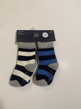 Baby Gap Socks 4 pairs Boy 12-24 Months SET 3 Striped