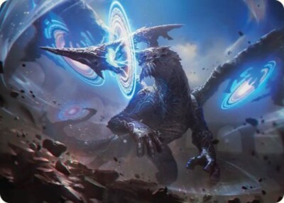 MTG Magic FIN Final Fantasy - 1x EN NM Art Series 7/53 Yiazmat, Ultimate Mark