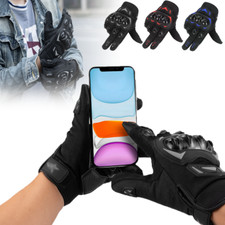 Motorcycle Gloves for Men Women Full Finger Touchscreen Gloves for MTB Riding