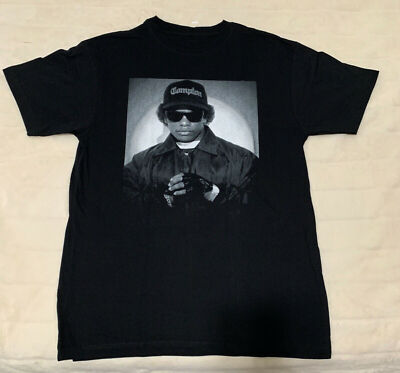Eazy-E NWA WEST COAST 2PAC Dr.Dre Snoop Cotton Black S-234XL T-Shirt M732