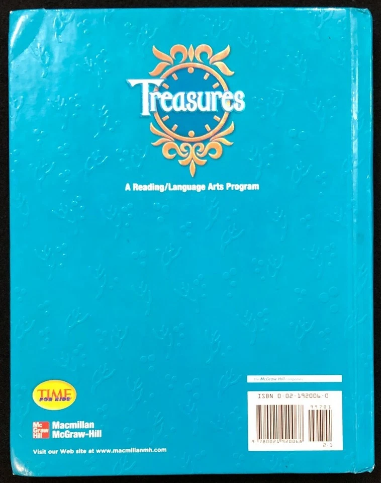 2nd Grade - TREASURES - Reading/Language Arts Curriculum, Level 2.1 (1 book) - Image 2 of 4