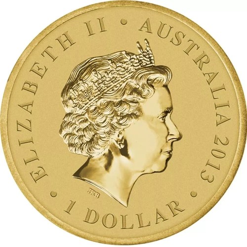 2013 Australia Baby Keepsake Year of The Snake $1 Coin - Perth Mint - Picture 3 of 3