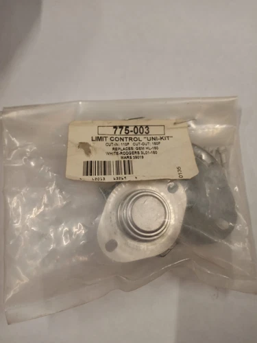 Robertshaw 775-003 Limit Control Uni-Kit - cut-in 110F cut-out 150F - BR2