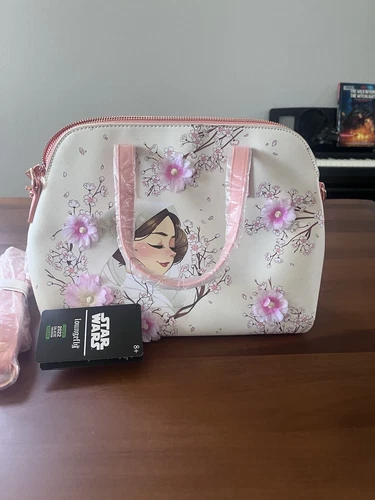 Loungefly Star Wars Floral Leia Bag - 2022 Galactic Exclusive