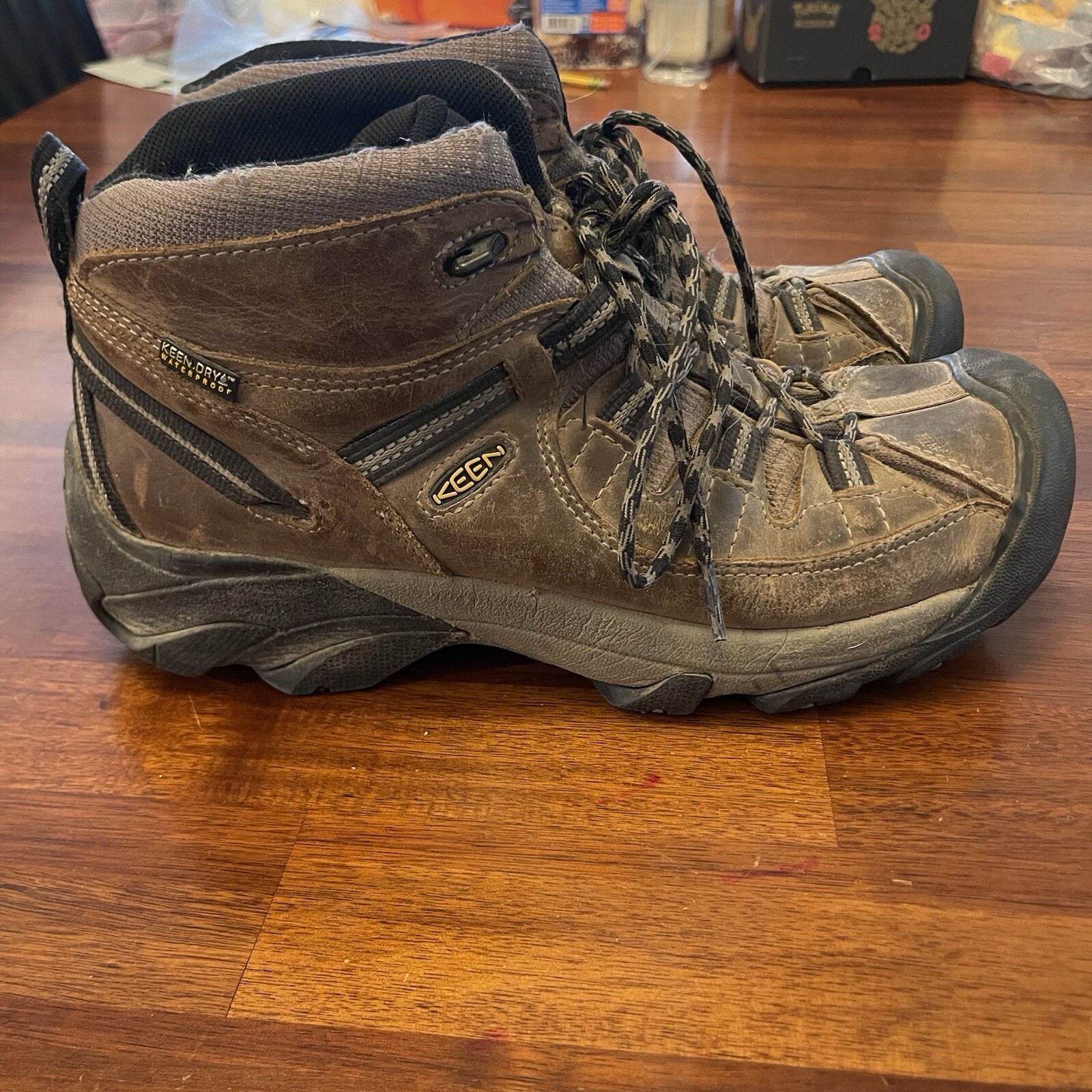 Keen Targhee II Mens Size Brown Waterproof Outdoor Trail
