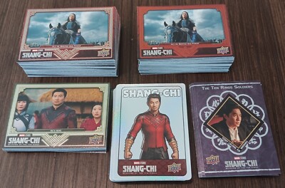 2023 Upper Deck Shang-Chi & the Legend of the Ten Rings 165 card set 50 Red Par