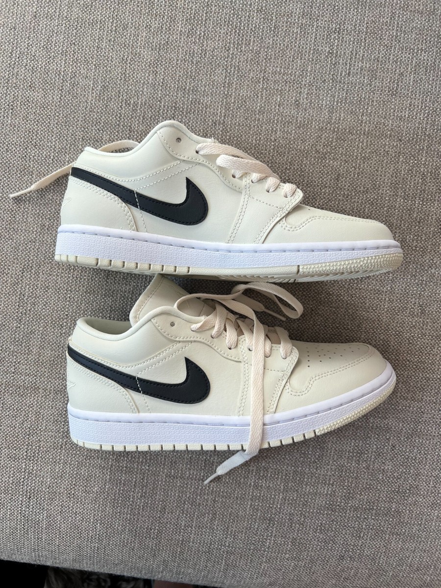 Nike Jordan 1 Low Women's Coconut Milk Sneaker | eBay