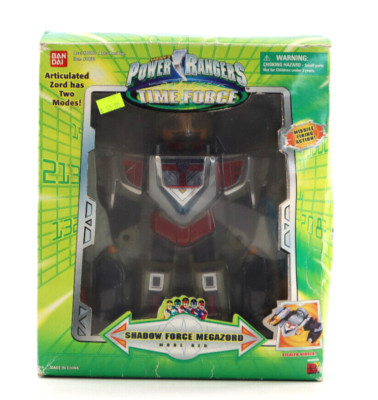 Power Rangers Time Force 10'' Shadow Force Megazord Mode Red Bandai Medium