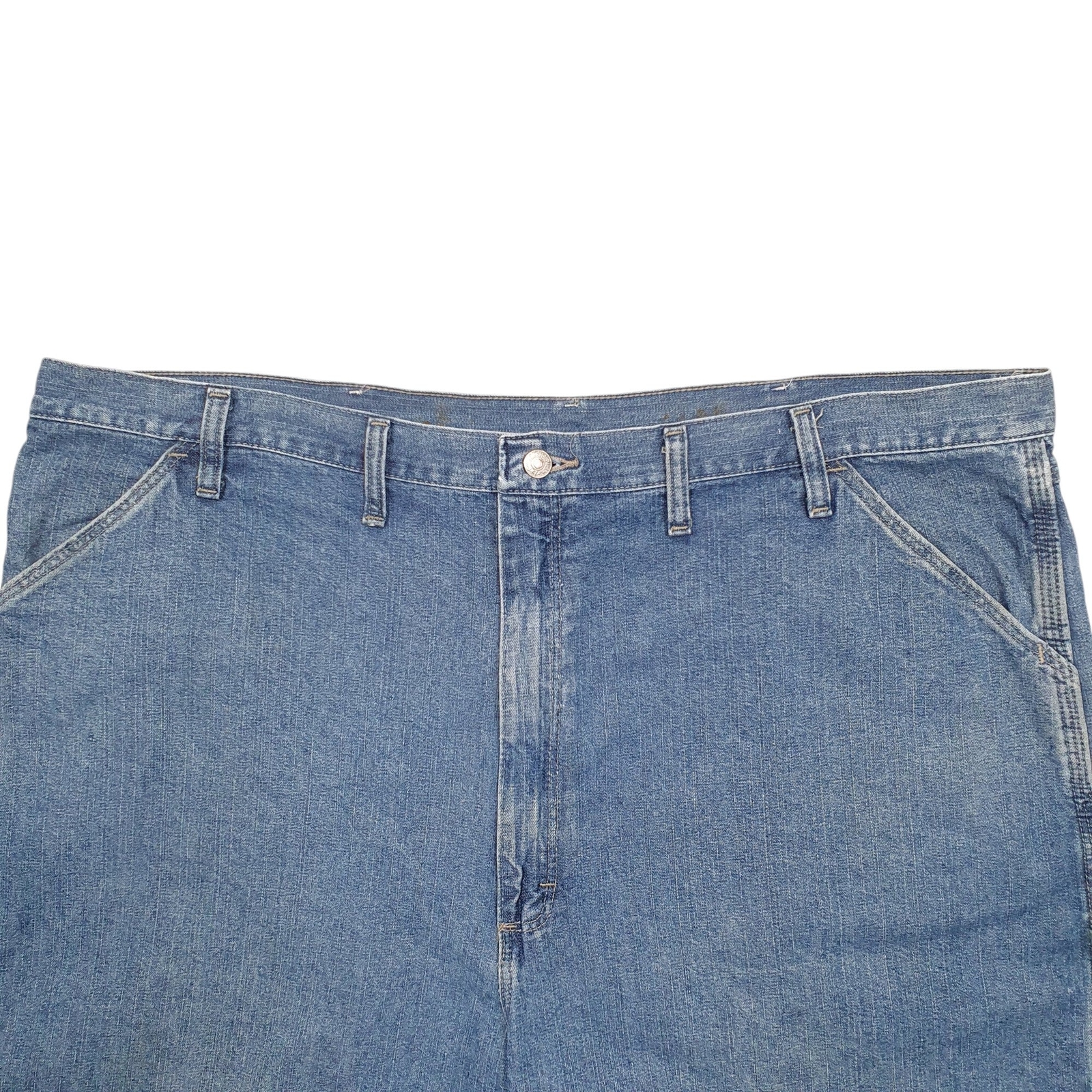 WRANGLER Denim Jeans Jorts Blue Denim Jeans Cotton Shorts Mens W44 image 3