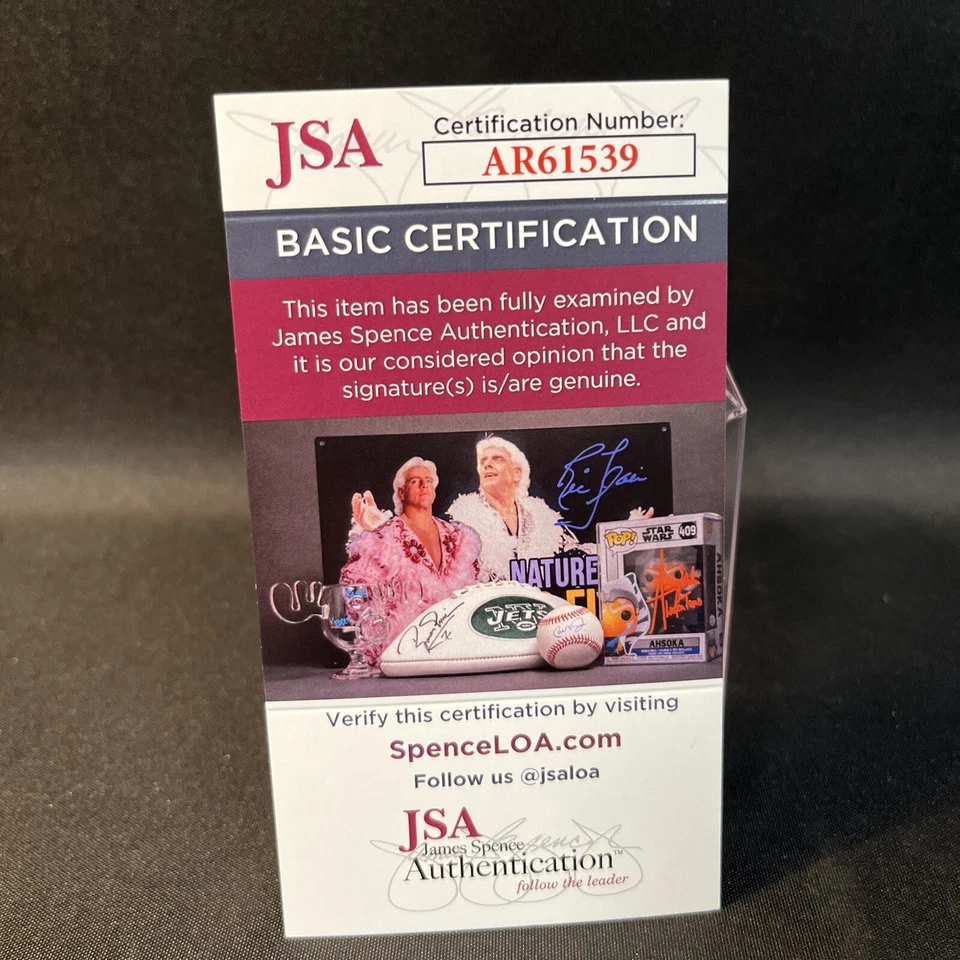 George (Snuffy) Stirnweiss signed VTG autograph RPPC JSA Cert! Indians (d.1958!) - Image 4 of 4