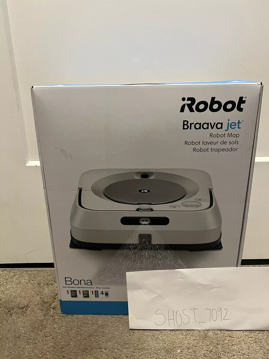 iRobot Braava Jet M6 Ultimate Wi-Fi Connected Robot Mop - Black (M601220)  885155029942