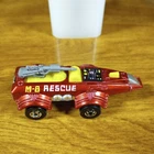 Hot Wheels Vintage Spacer Racer Metallic Red BW Blackwall Malaysia 1982 Concept