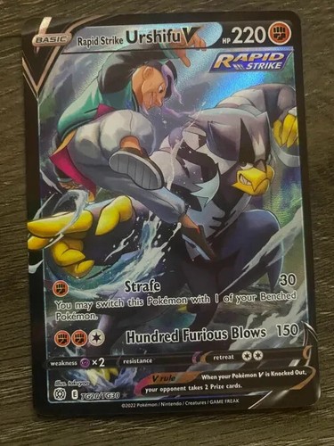 Pokemon Rapid Strike Urshifu V TG20/TG30 Brilliant Stars Full Art Gallery NM - Bild 2 von 3