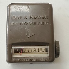 Vintage Bell  Howell Sunometer Light Meter Model 76