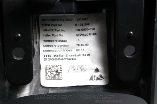 9136249 Speedometer Instrument Cluster Speed Display New OEM Mini Cooper R55 R56 - Picture 8 of 13