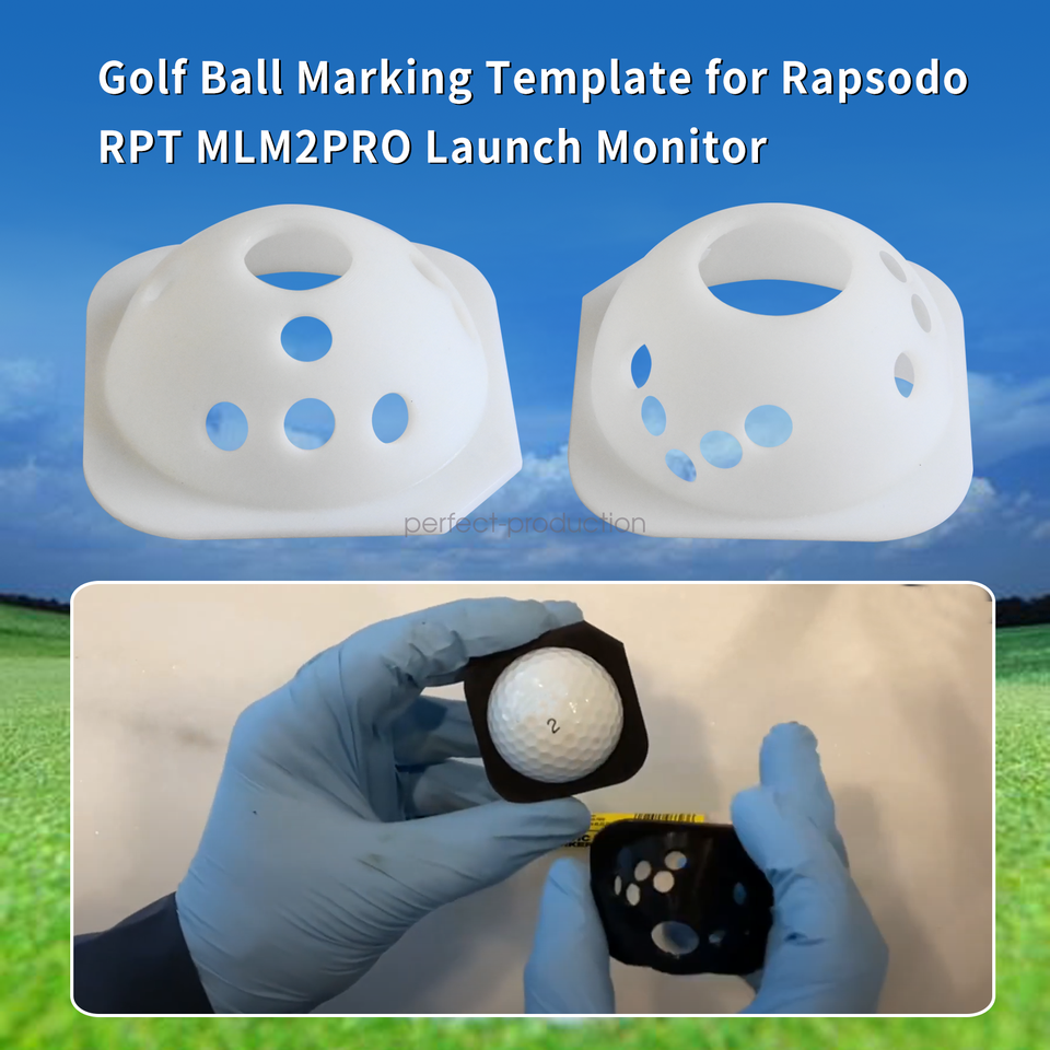 Golfball-Markierungsschablone Für Rapsodo MLM2PRO - Präzise Ballmarkierung