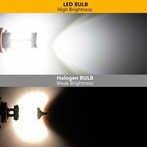 JDM ASTAR 2x H10 9145 50W Super Bright LED Fog Light Bulbs 3200LM DRL - Picture 4 of 11
