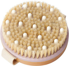 Dry Brush  Dry Brushing Body Brush for Lymphatic Drainage, Dry Skin, Cellulite,