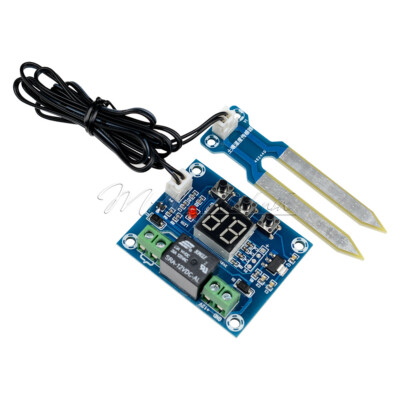 Digital LED DC12V Soil Moisture Sensor Humidity Watering Relay Controller Module