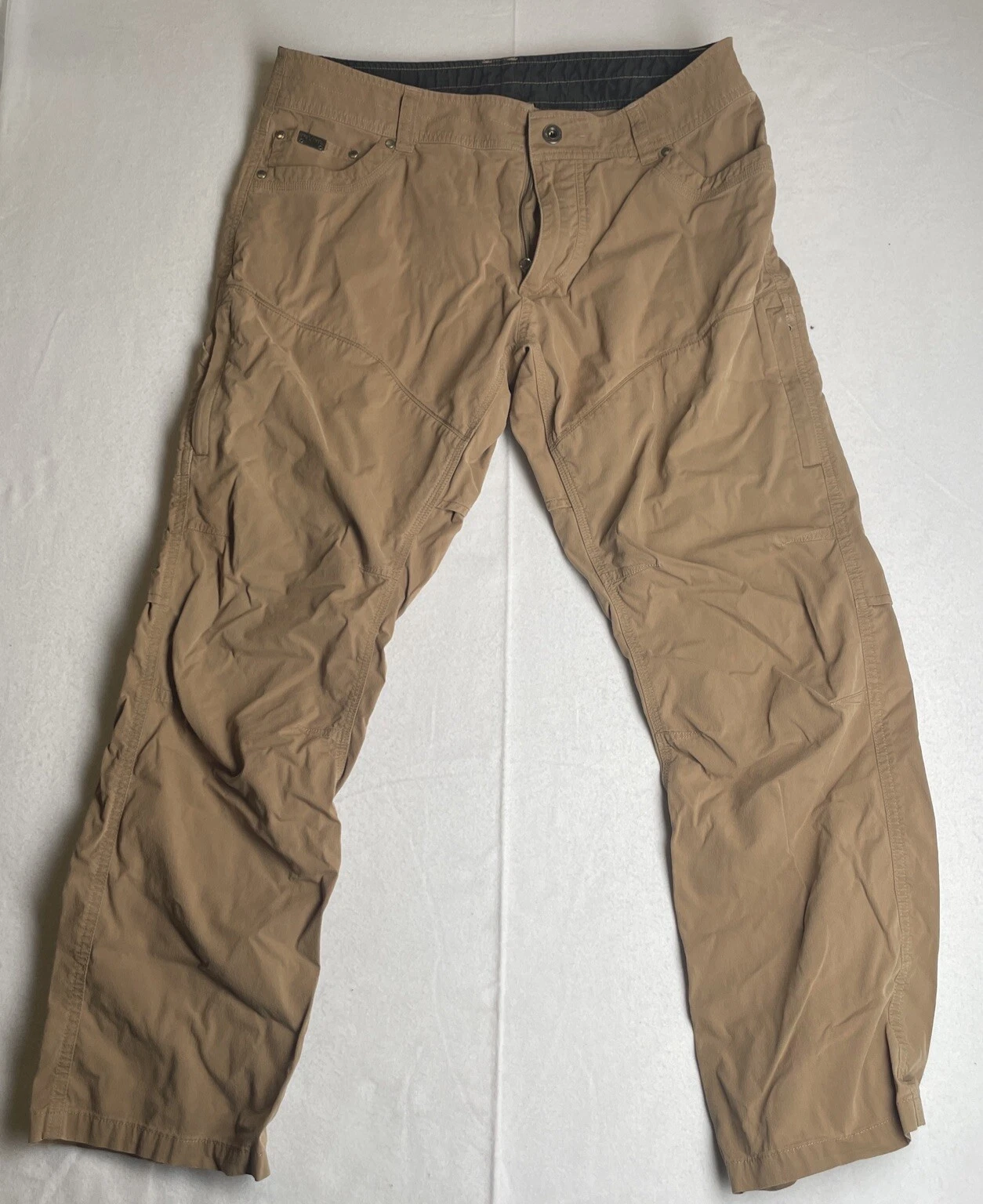 Kuhl “Born In The Mountains” Hiking Pants 36x30 Vented Tan