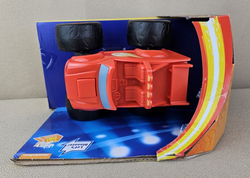 TALKING BLAZE Fisher-Price Nickelodeon Blaze & Monster Machines HTF PKGDSTRSS - Picture 7 of 12