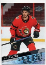 2020-21 Upper Deck Extended YOUNG GUNS #710 Artem Zub OTTAWA SENATORS RC 84