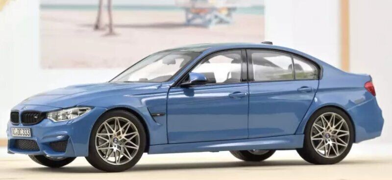 1/18 BMW M3 F80 Competition 2017 Yas Marina Blue Diecast 1/18 BMW M3 F80 Competition 2017 Yas Marina Blue Diecast