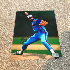 JEFF REARDON Signed Autograph 8x10 Photo MONTREAL EXPOS BAS BECKETT B