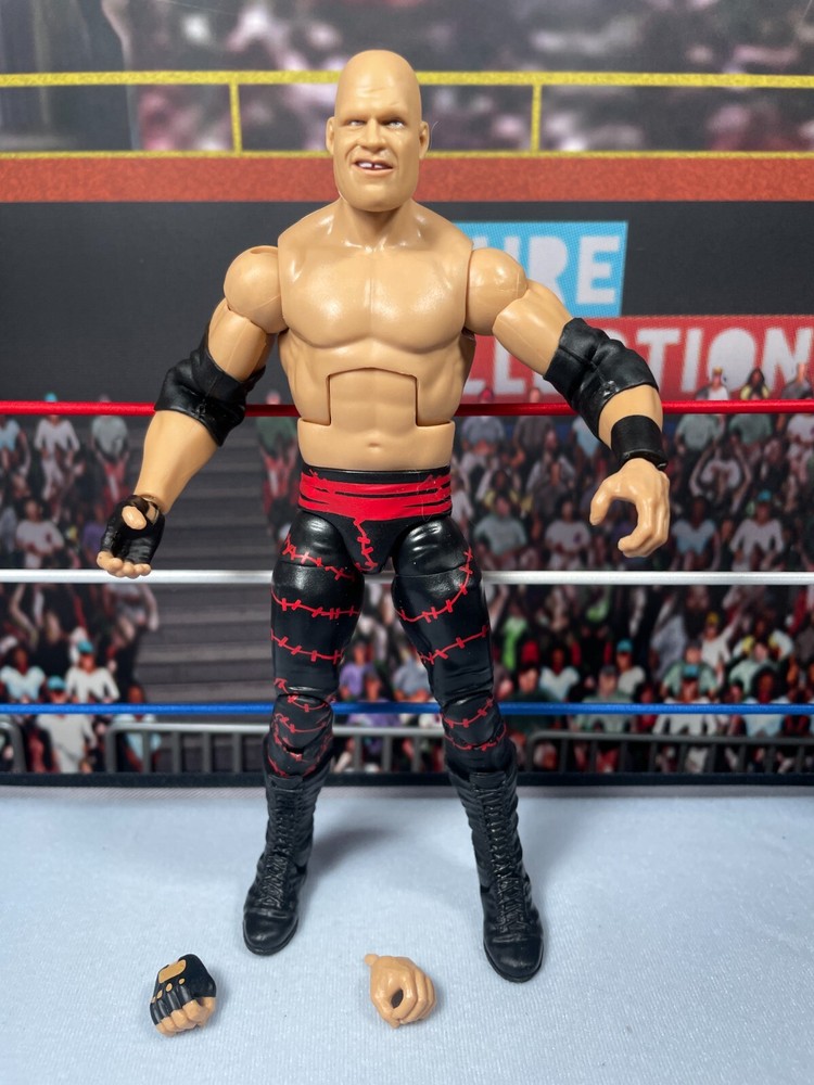 WWE Wrestling Mattel Elite Summerslam Series Big Red Machine Kane Figure Unmaske
