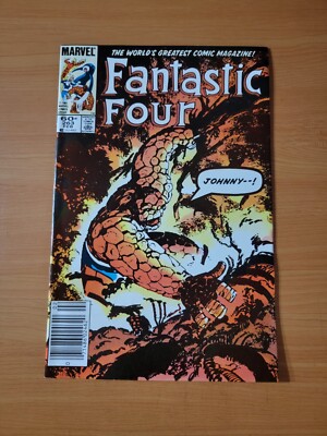 Fantastisch Vier # 263 Zeitungskiosk Variante ~ Fast Neu NM ~ 1984 Marvel Comics