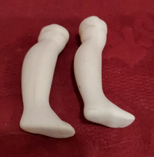 Pair of Vintage Bisque Replacement Doll Legs