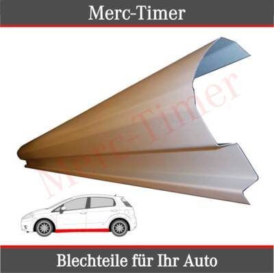 Fiat Punto Grande Punto Evo ab 2005 Reparaturblech Seiten Schweller Links Fahrer